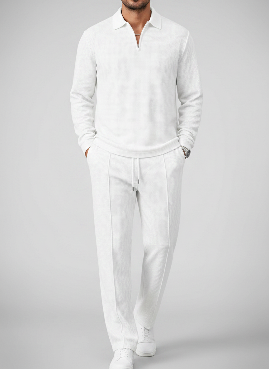 Ensemble zippé coupe ajustée