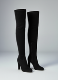 Bottes overknee talon bloc