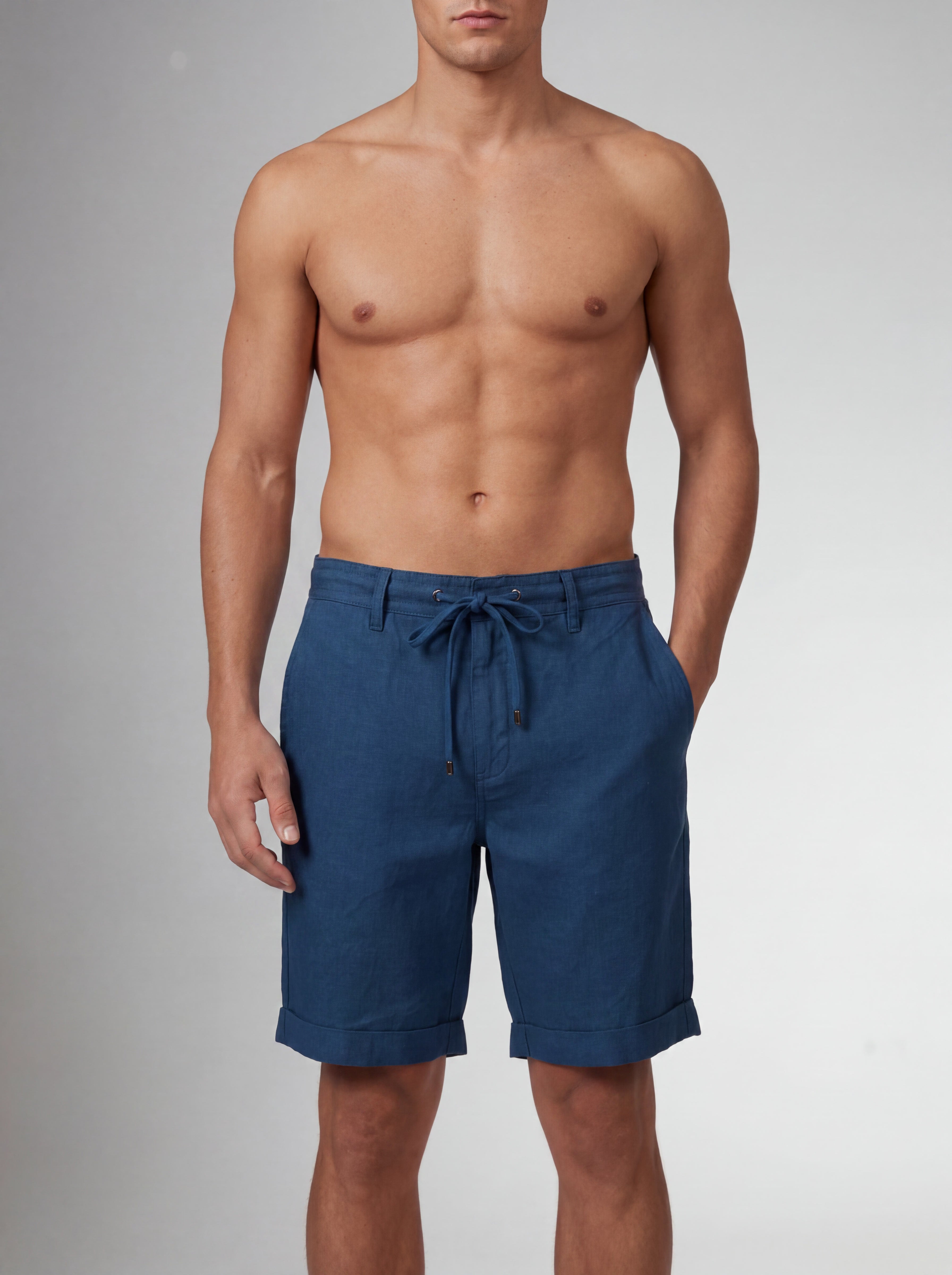 Short taille élastique à cordon - Confort décontracté pour un usage quotidien