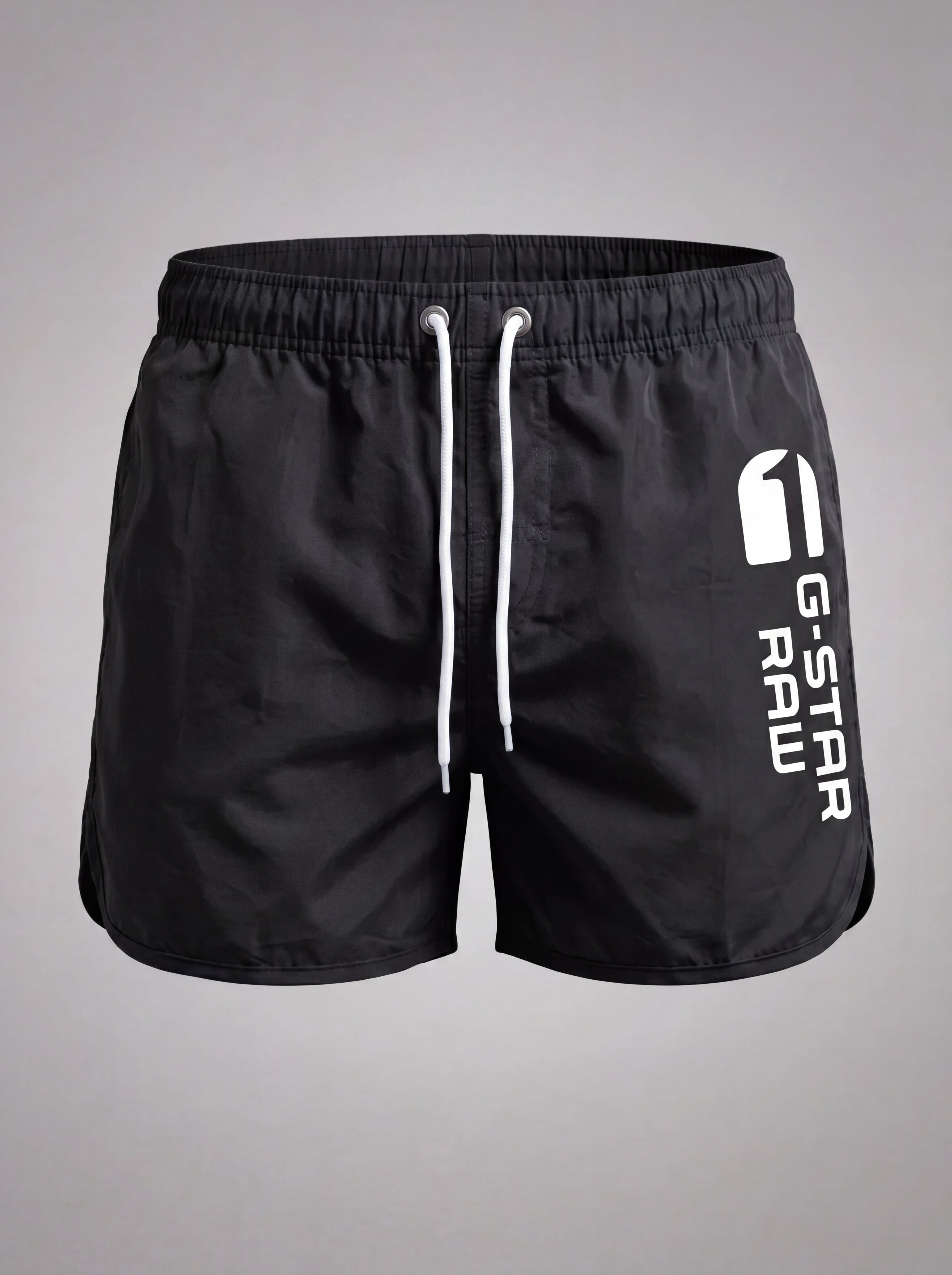 Short de bain taille élastique à cordon - Élégant style estival et confortable