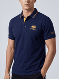 Polo ajusté col classique - Élégant look minimaliste chic