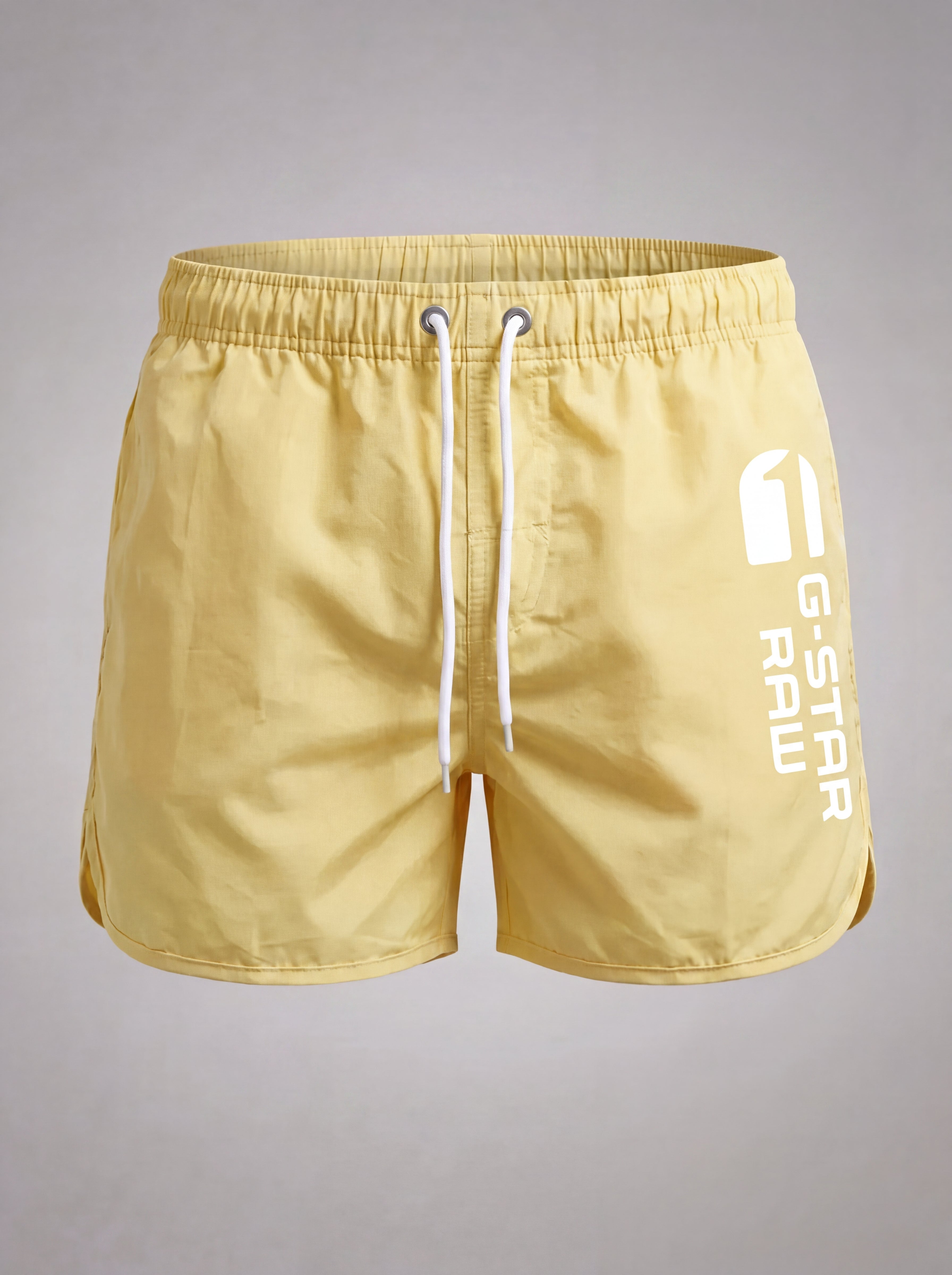 Short de bain taille élastique à cordon - Élégant style estival et confortable