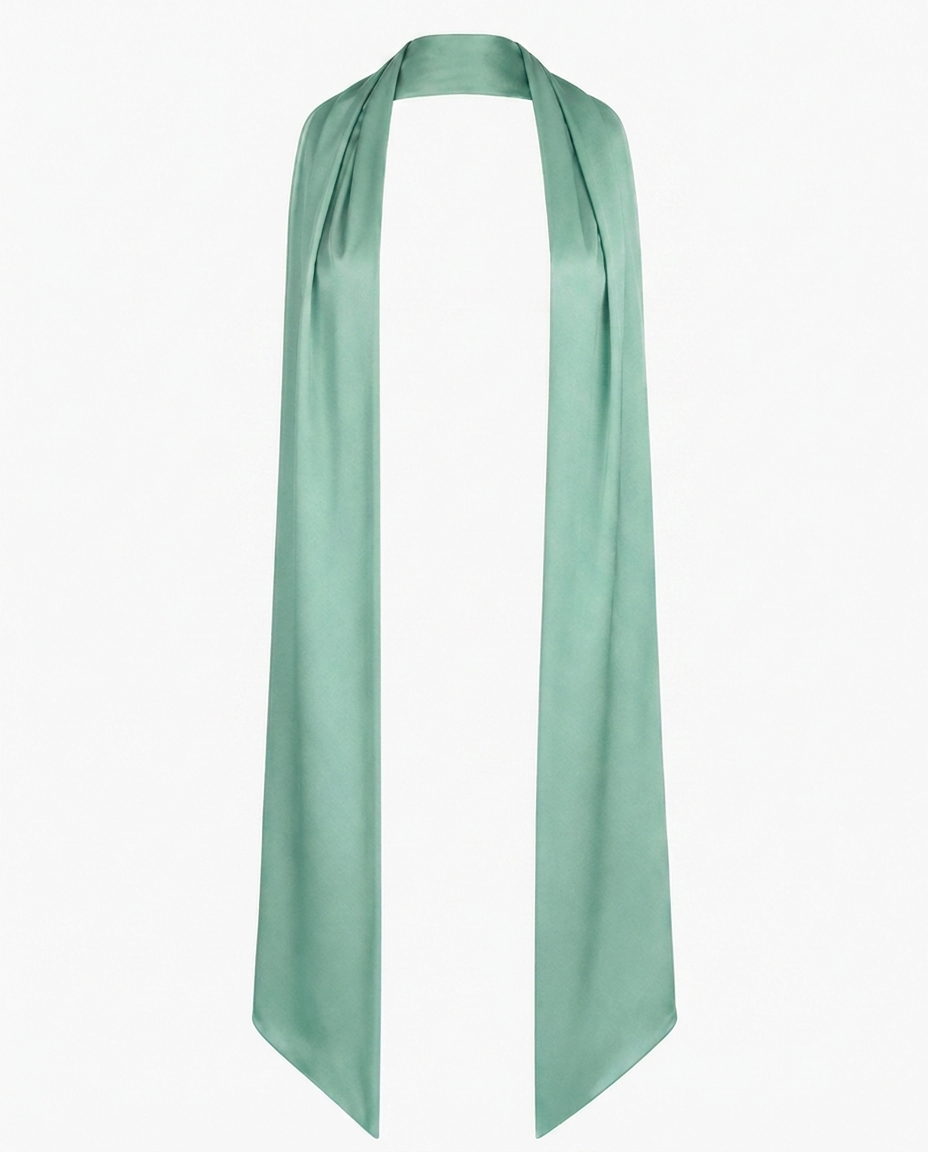 Écharpe en Satin Stretch – Finition Double Épaisseur Accessoire pour Toutes Occasions