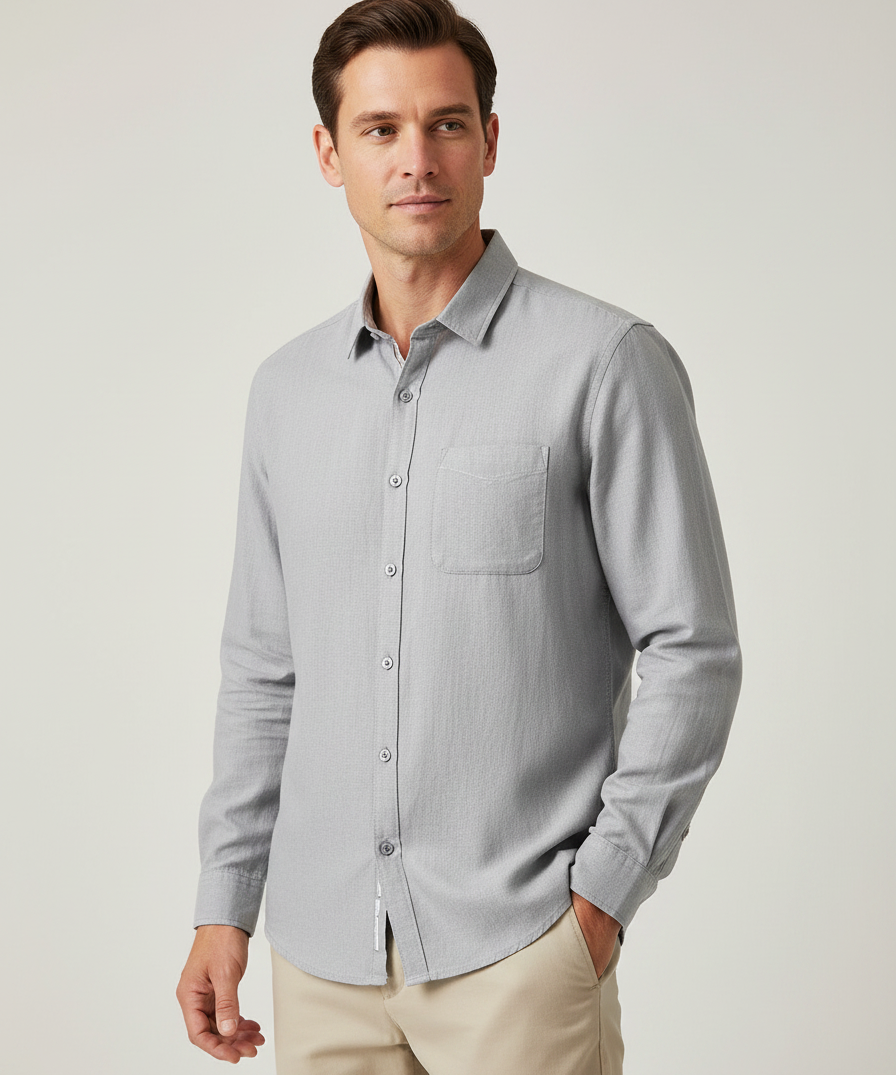 Chemise en Lin 100 % Naturel Élégance Décontractée