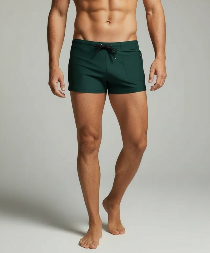 Maillot de bain court ajustable
