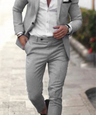 Costume 2 pièces pour homme à effet imprimé 3D | Blazer et pantalon