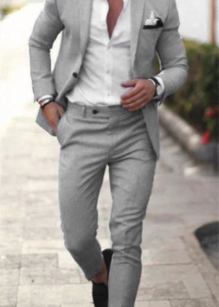 Costume d'invité de mariage pour homme en été, 2 pièces | Blazer et pantalon