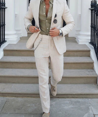 Costume 2 pièces pour homme à effet imprimé 3D | Blazer et pantalon