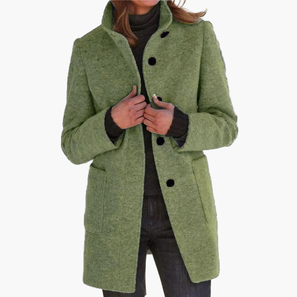 Manteau court pour femmes moderne et élégant, veste de transition pour le quotidien et le travail