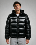 Veste Doudoune Homme – Coupe ample, capuche ajustable, pour l'hiver quotidien