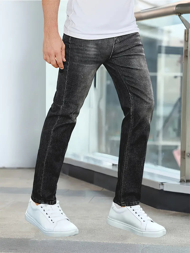 Jean Homme Fonctionnel Coupe Moderne