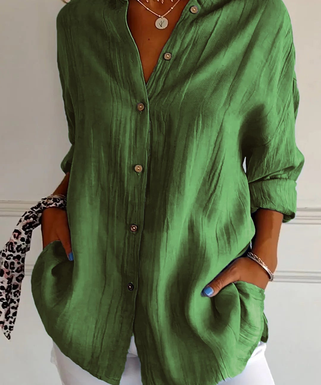 Chemise à Boutons pour Femmes | Été