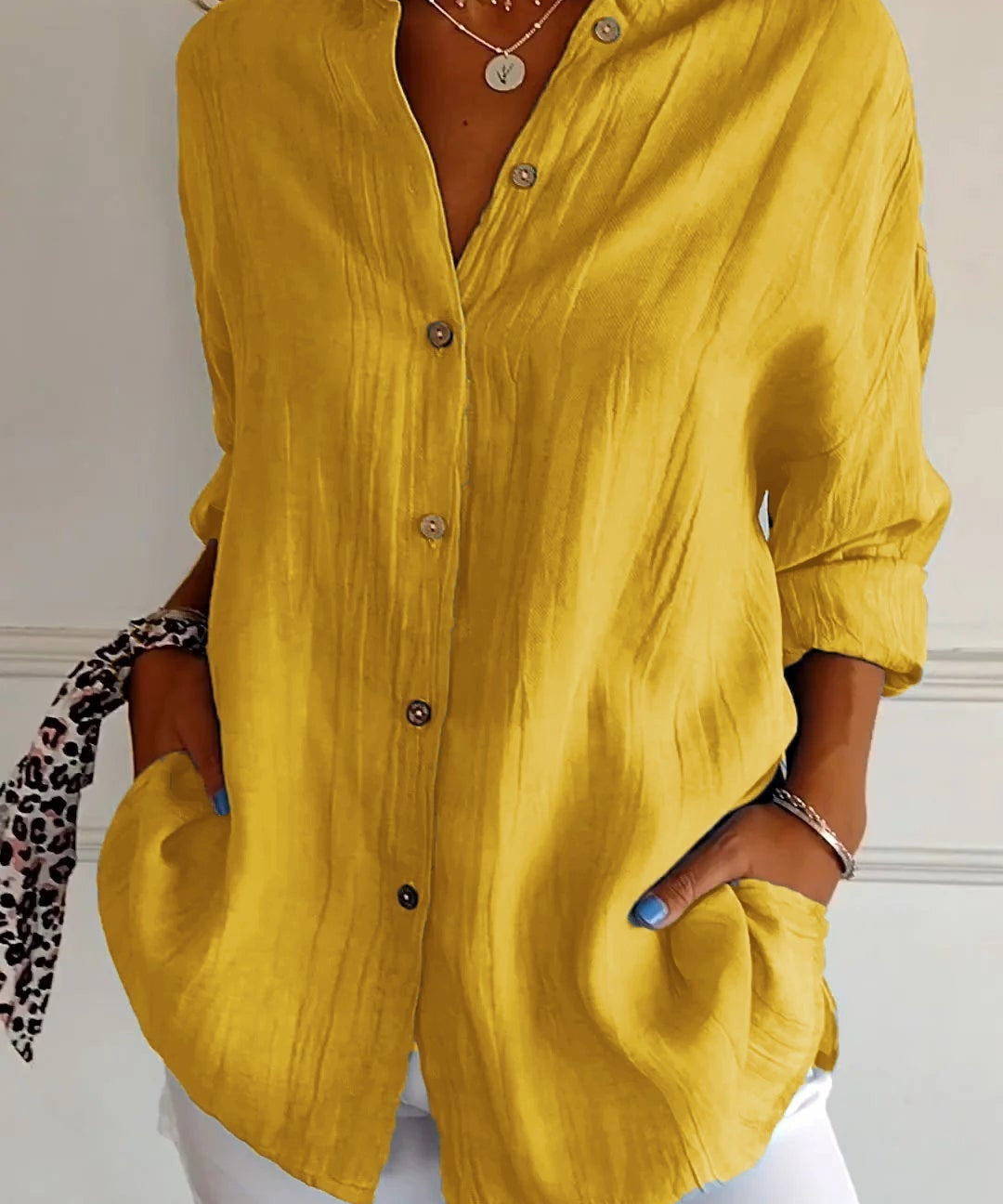 Chemise à Boutons pour Femmes | Été