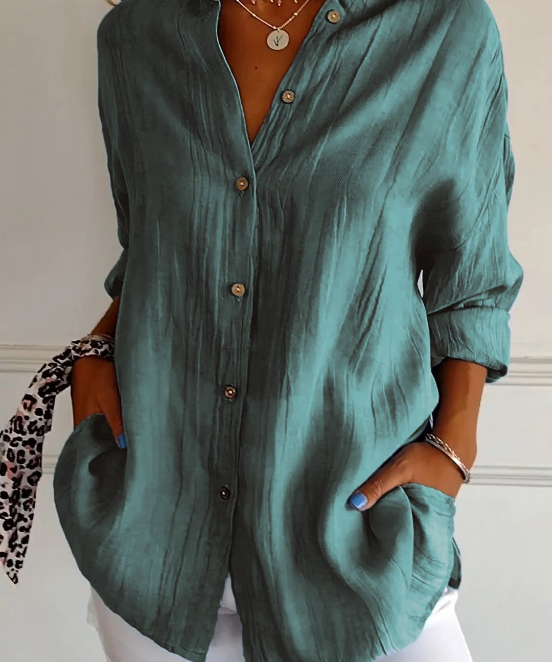 Chemise à Boutons pour Femmes | Été