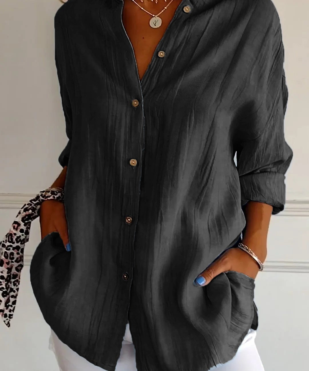Chemise à Boutons pour Femmes | Été