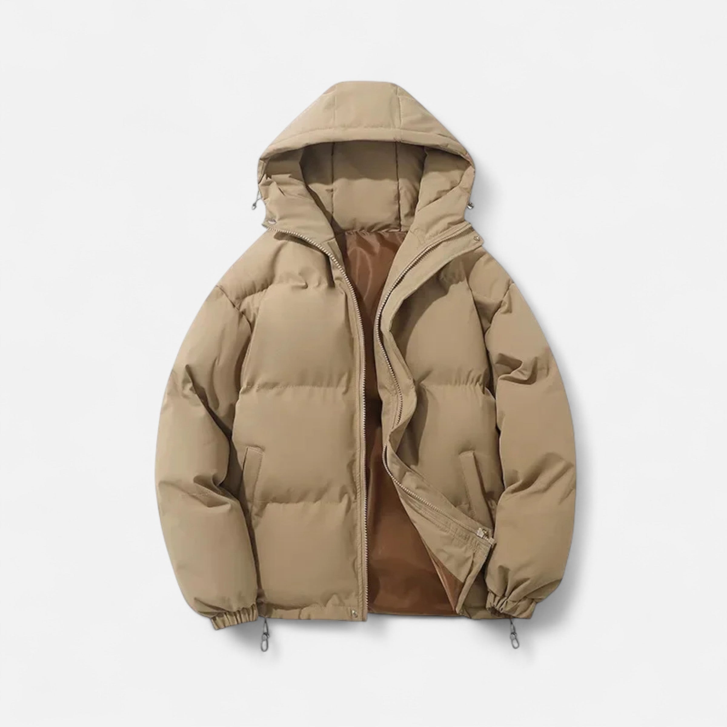 Veste Puffer Unisexe en Coton avec Capuche – Style Premium