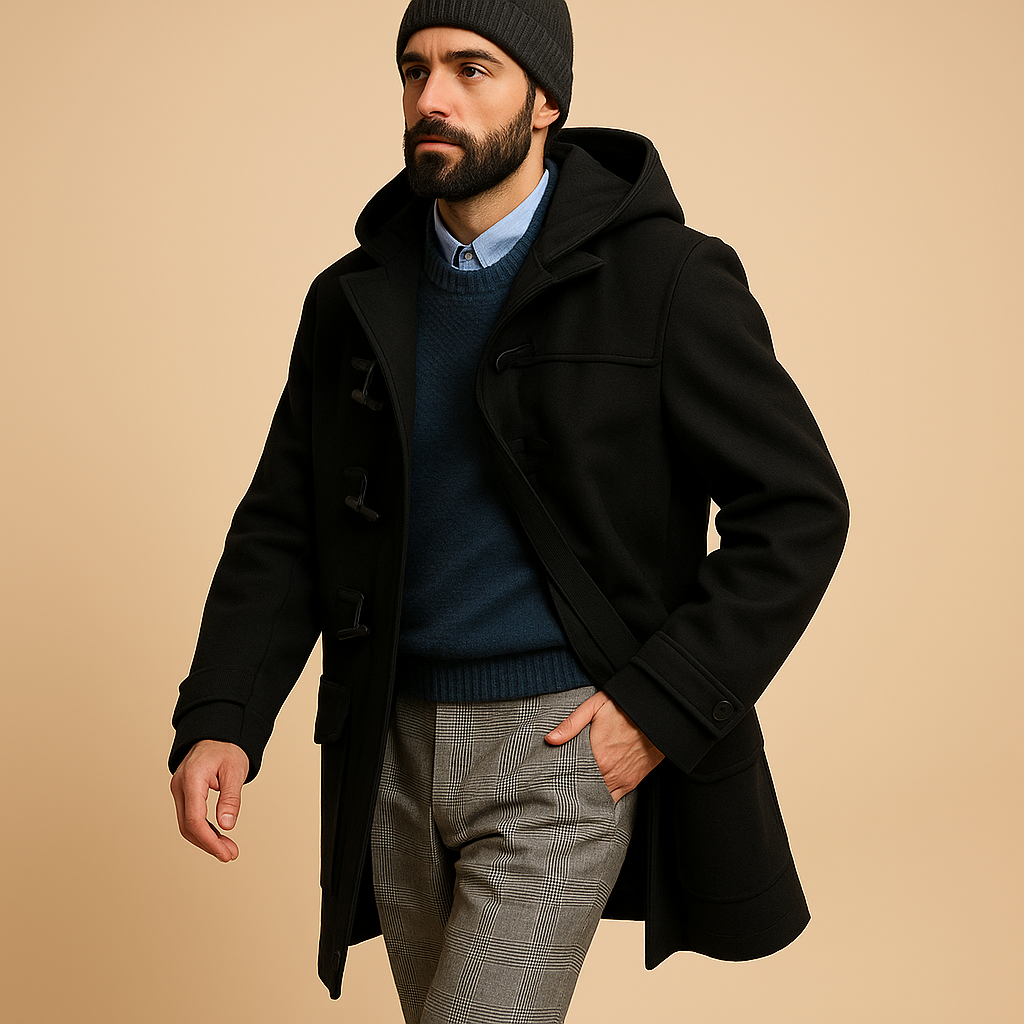 Manteau Long Pour Homme Avec Coupe Décontractée | Idéal Pour L’Hiver