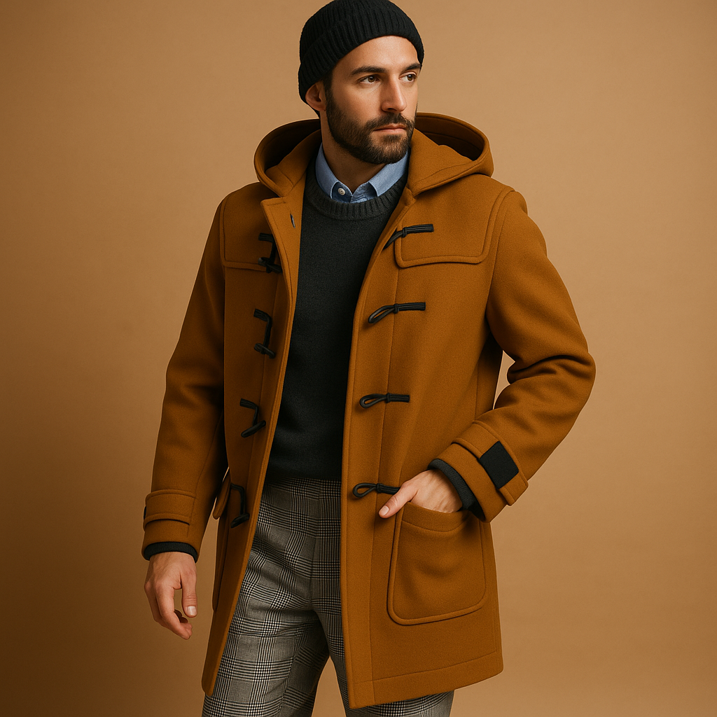 Manteau Long Pour Homme Avec Coupe Décontractée | Idéal Pour L’Hiver