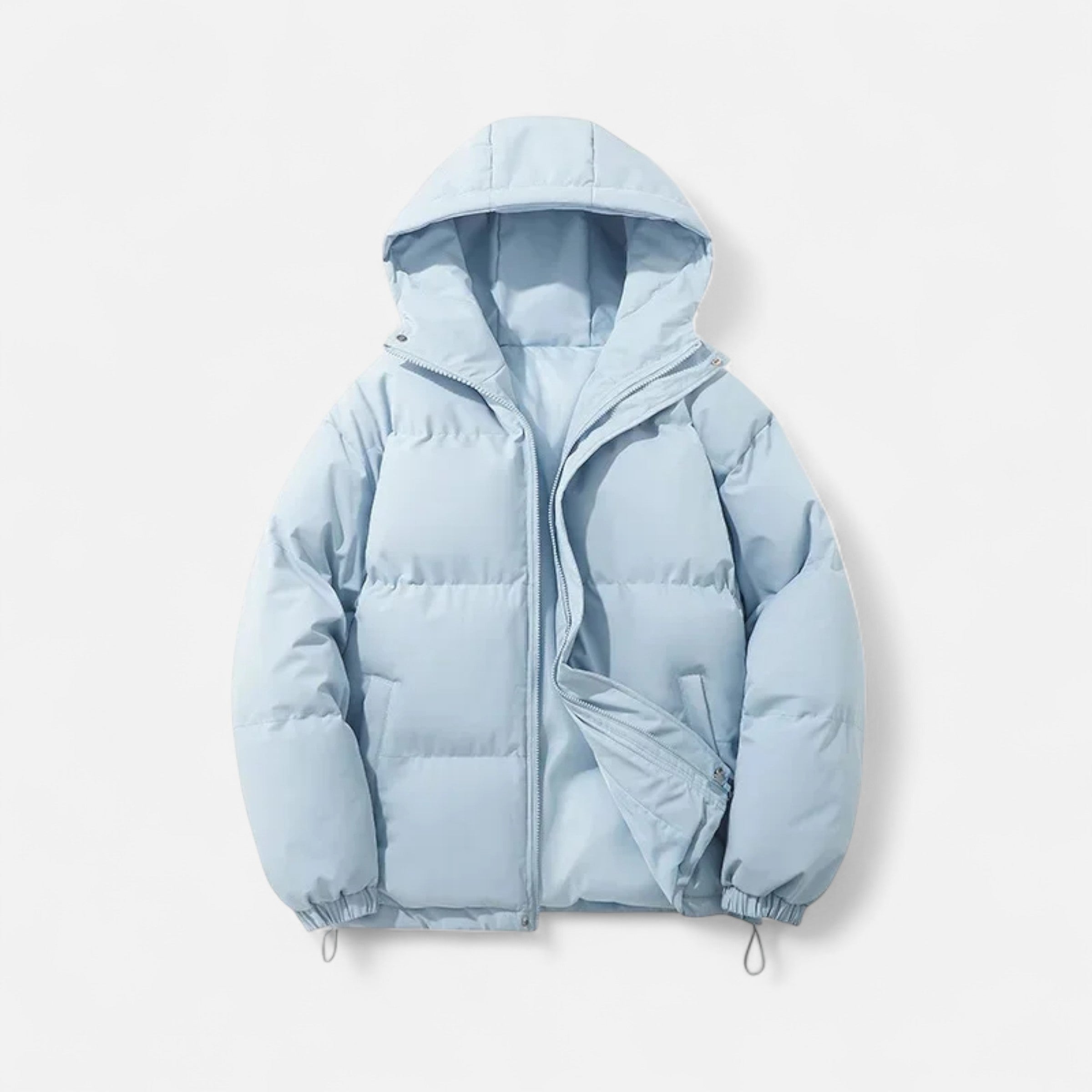 Veste Puffer Unisexe en Coton avec Capuche – Style Premium