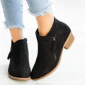 Bottes en cuir de soutien pour femme
