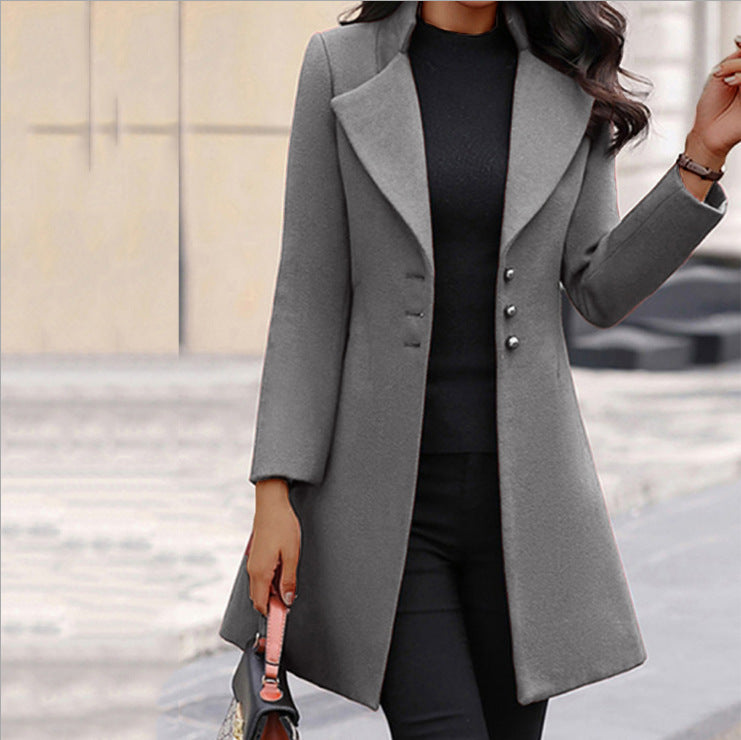 Manteau Prestige Féminin Élégant