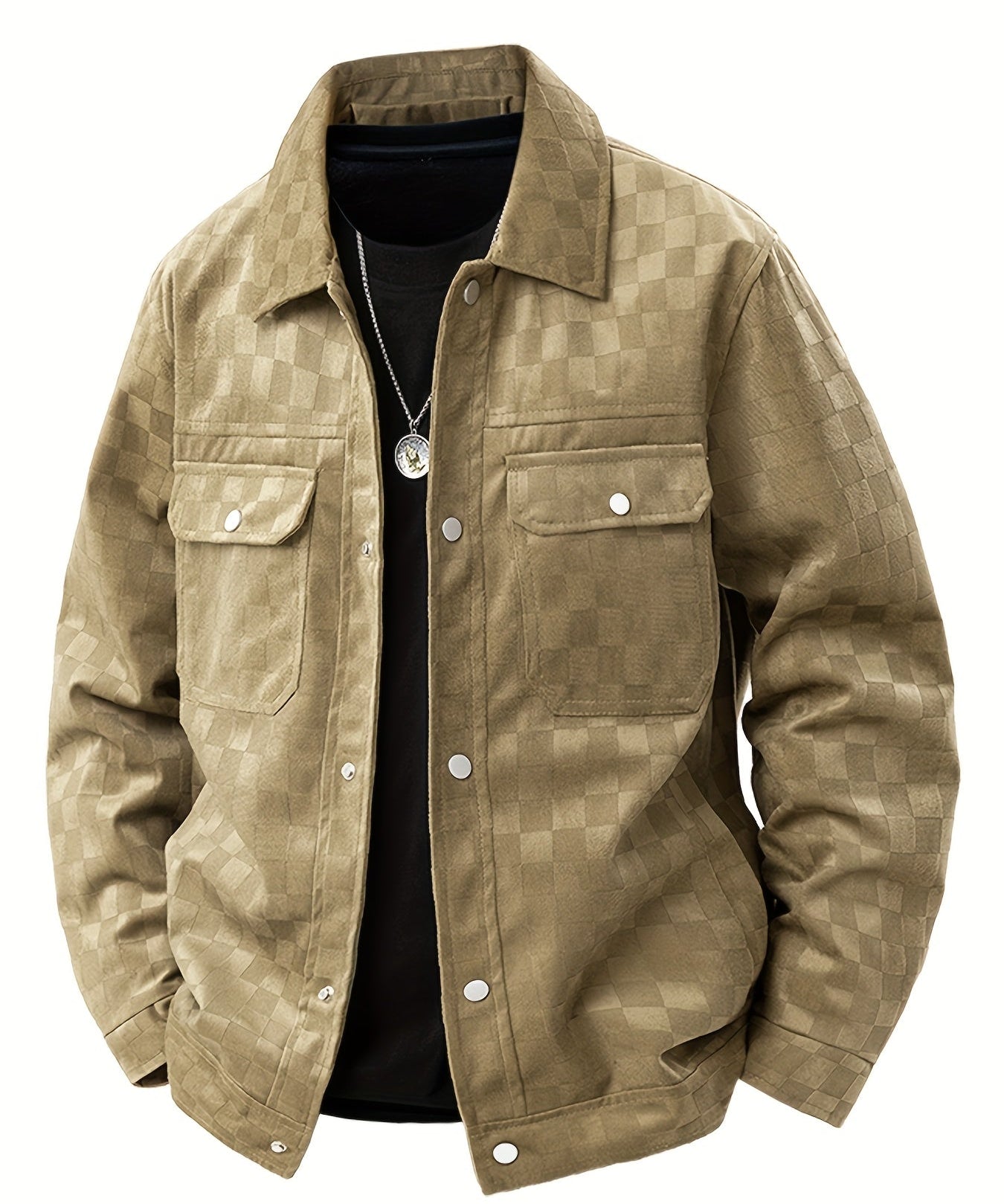 Veste Suède à Carreaux & Style Héritage