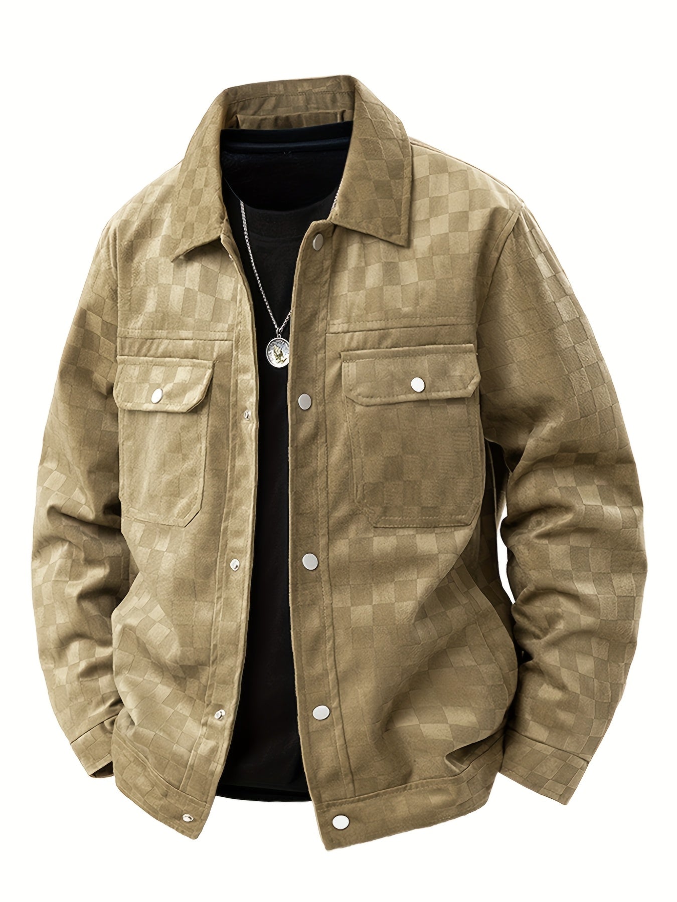 Veste Suède à Carreaux & Style Héritage