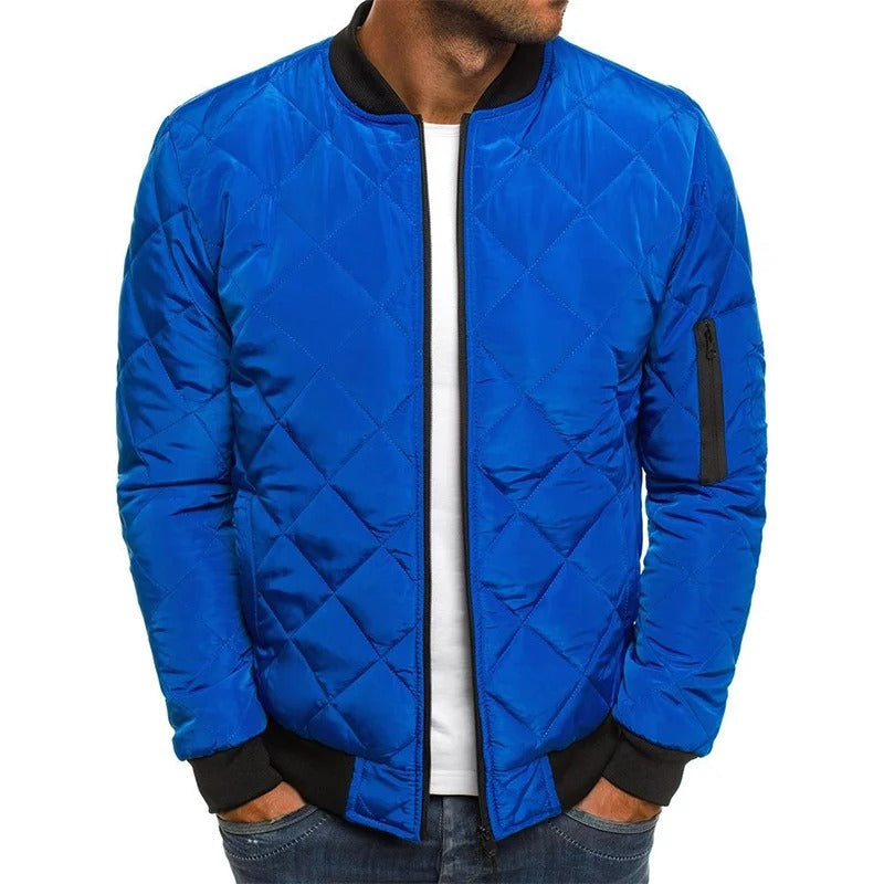 Veste Bomber Matelassée Homme – Légère & Coupe-Vent