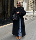Manteau d'hiver tendance oversize – Long manteau pour femmes