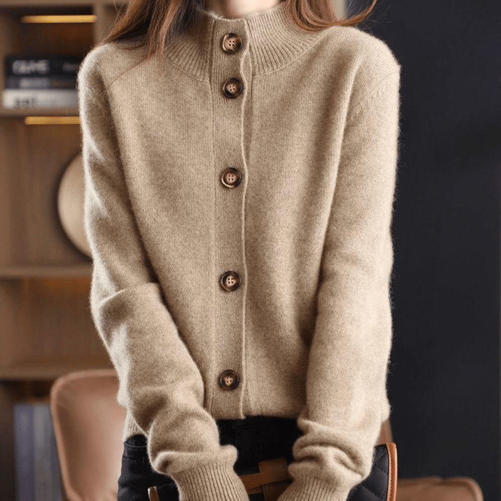 Cardigan en Cachemire pour Femme – Doux, Élégant & Confortable