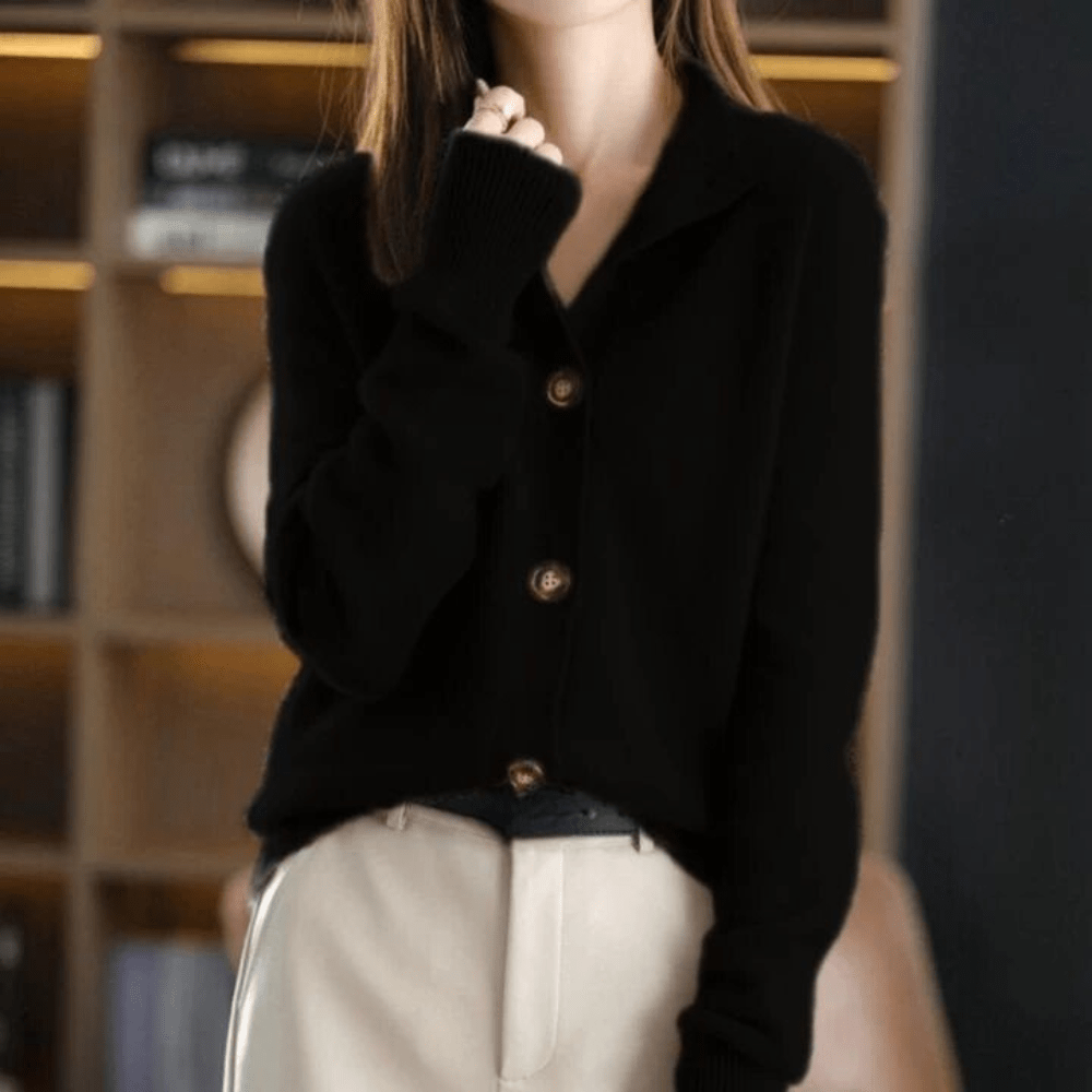 Cardigan en Cachemire pour Femme – Doux, Élégant & Confortable