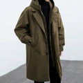 Imperméable Long Homme à Capuche