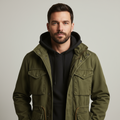 Veste Militaire Classique pour Homme – Style Intemporel