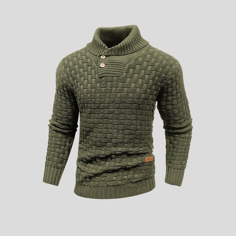 Pull Thermique Homme Tricoté et Chaleureux