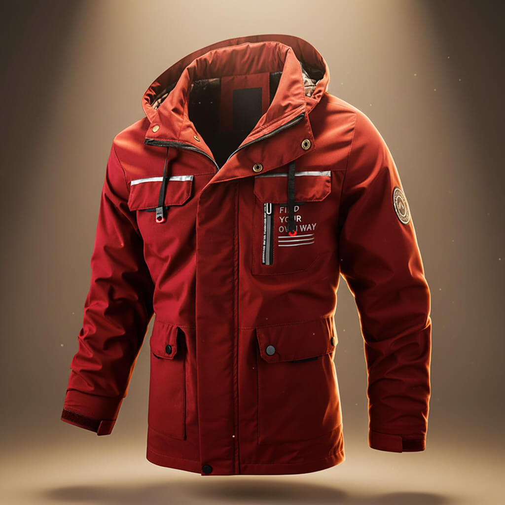 Veste d'hiver avec capuche