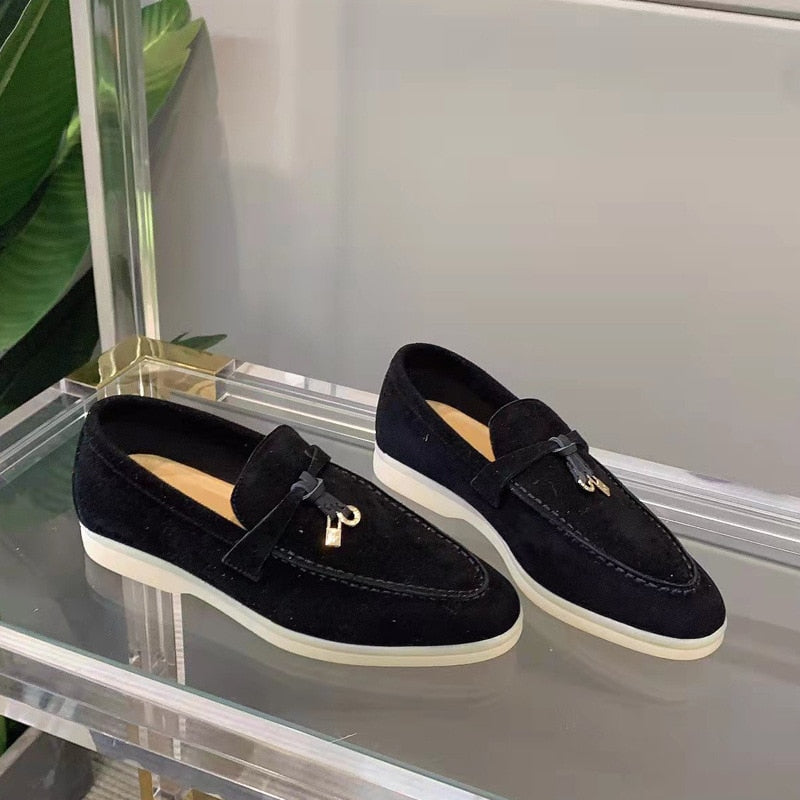 Mocassins en Suède pour Femmes