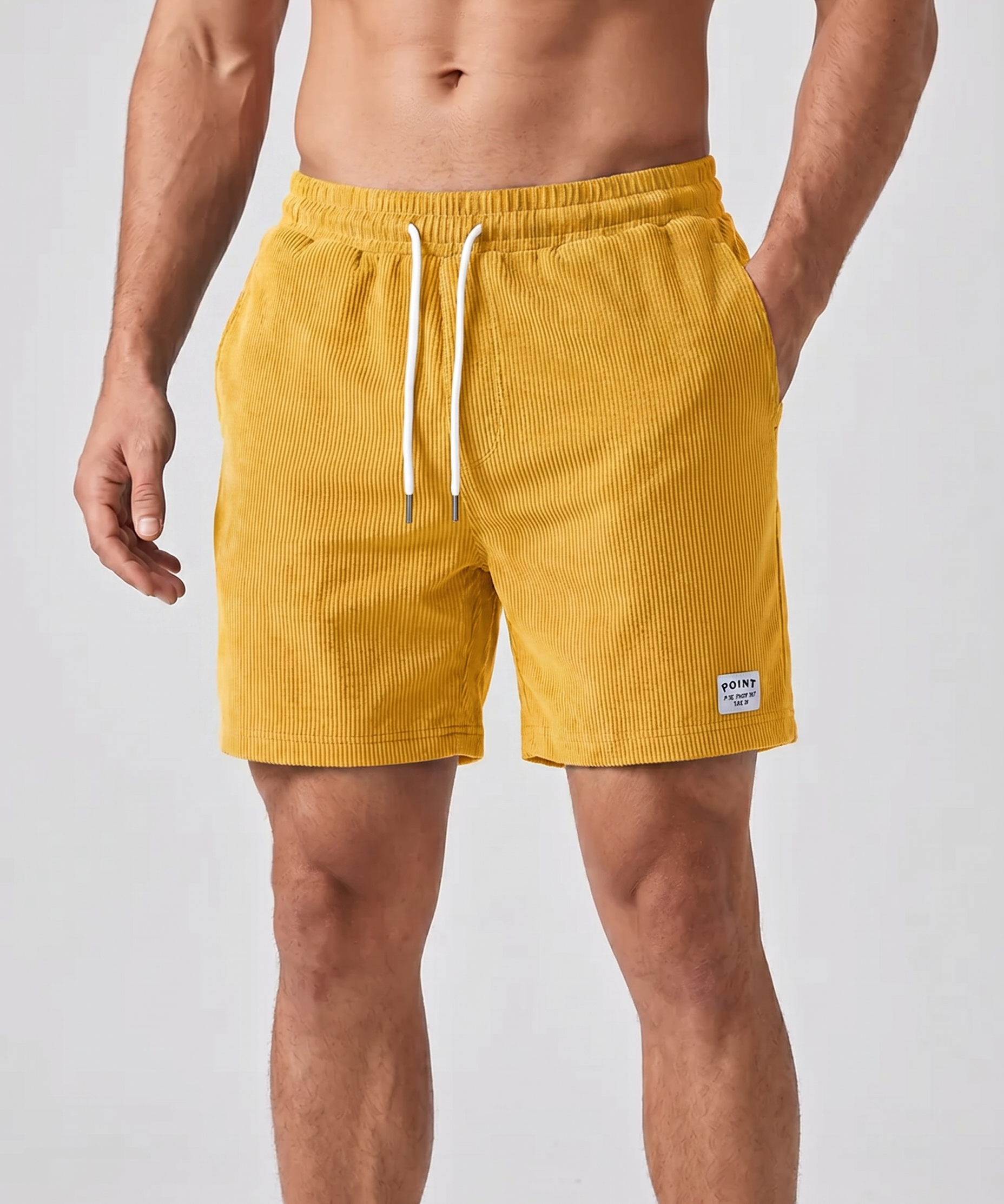 Short de Bain Rayé Homme  Tissu Respirant Coupe Confortable Pour l’Été