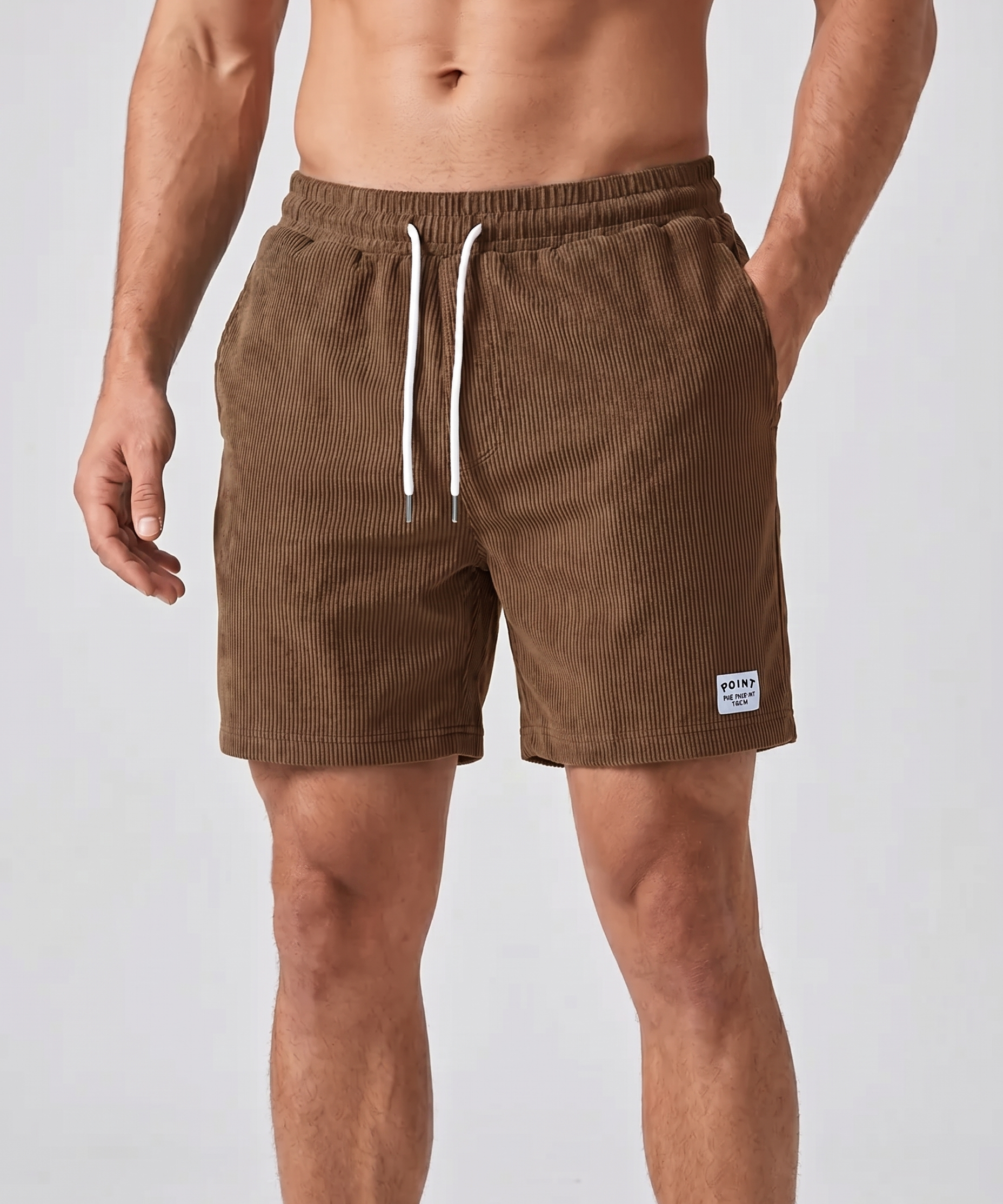 Short de Bain Rayé Homme  Tissu Respirant Coupe Confortable Pour l’Été