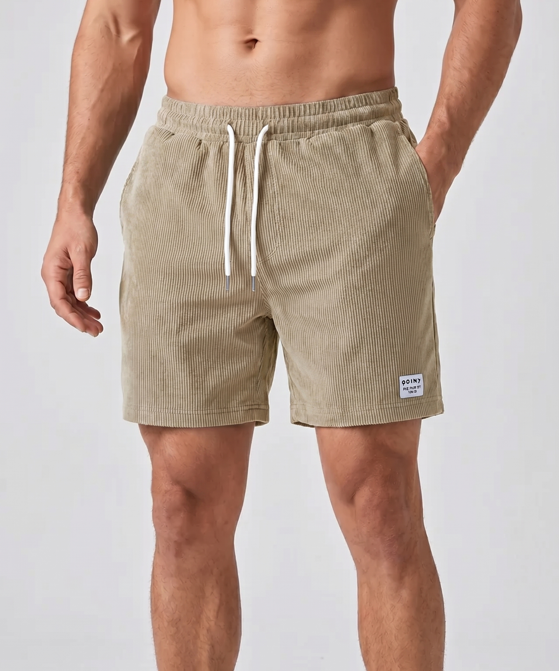 Short de Bain Rayé Homme  Tissu Respirant Coupe Confortable Pour l’Été