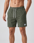 Short de Bain Rayé Homme  Tissu Respirant Coupe Confortable Pour l’Été