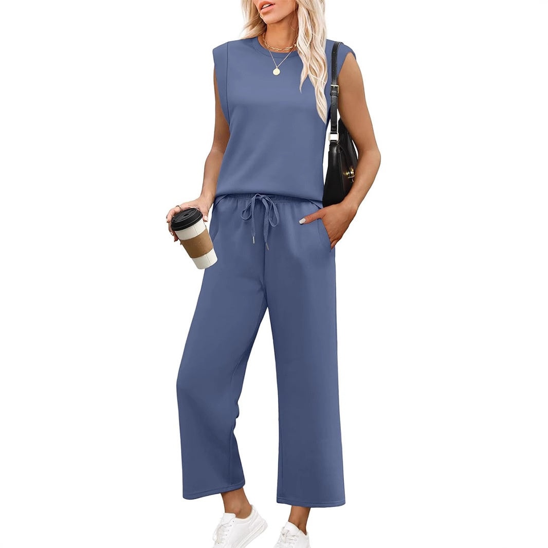 Ensemble Femme Deux Pièces – Doux, Élégant et Stylé