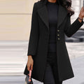 Manteau Prestige Féminin Élégant