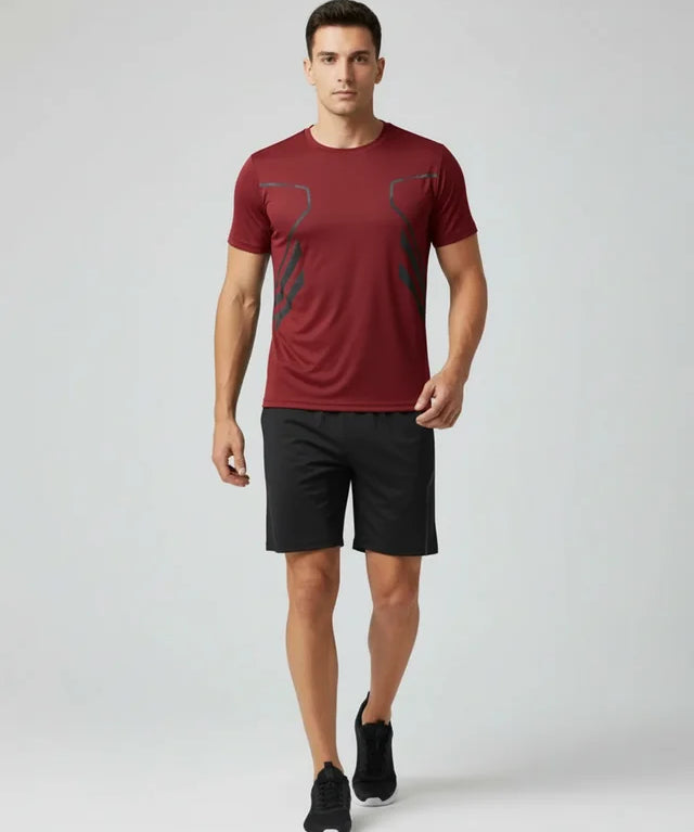 Ensemble sportif homme respirant, style estival