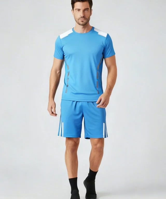 Ensemble sportif respirant homme 2 pièces polyvalent