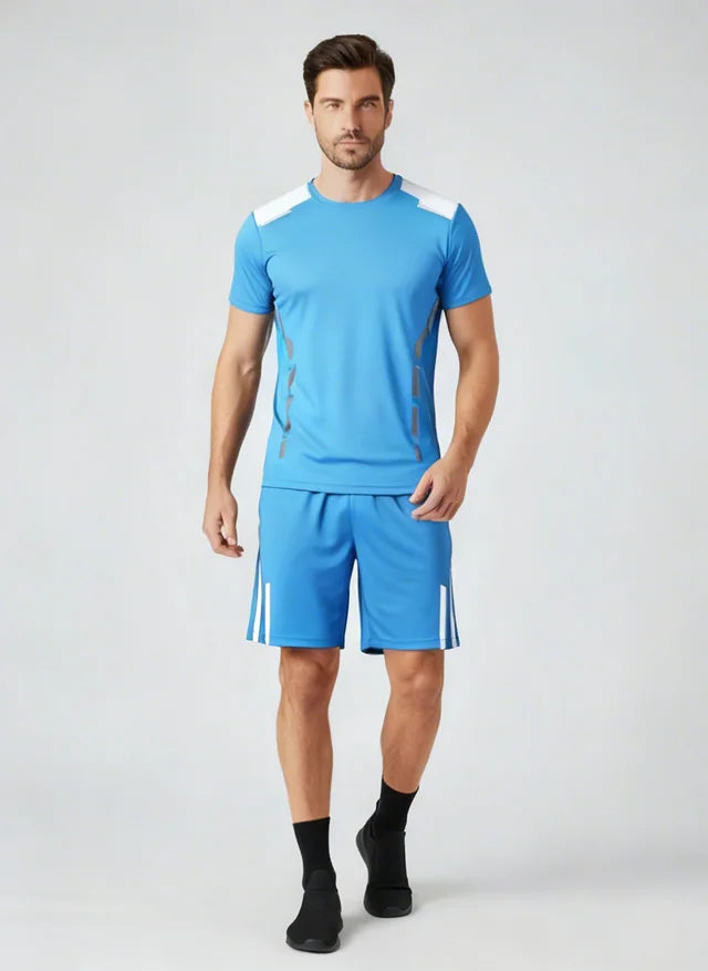 Ensemble sportif respirant homme 2 pièces polyvalent