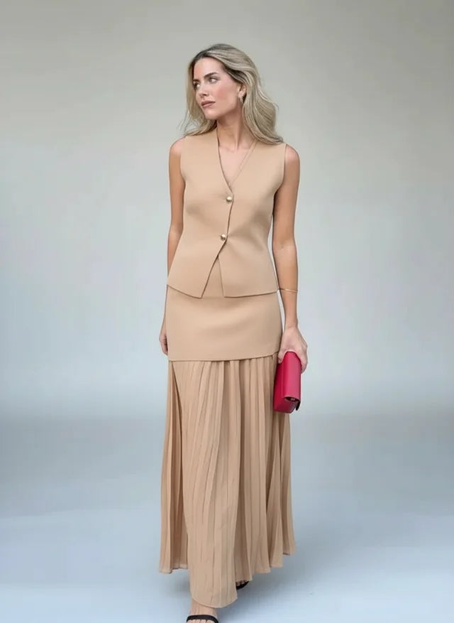 Ensemble jupe 2 pièces en maille