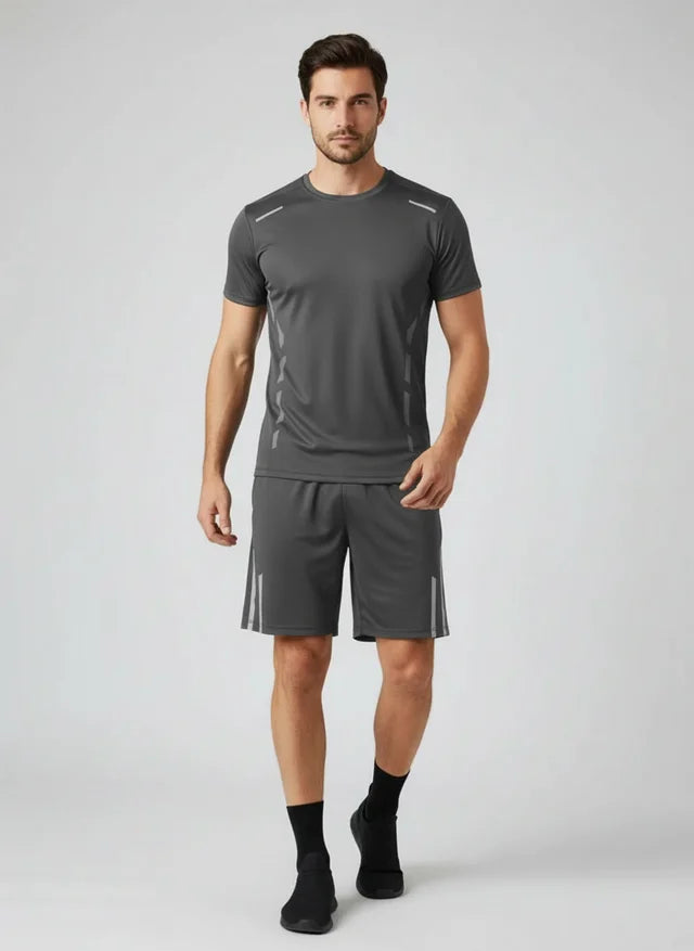 Ensemble sportif respirant homme 2 pièces polyvalent