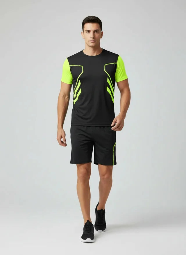 Ensemble sportif homme respirant, style estival