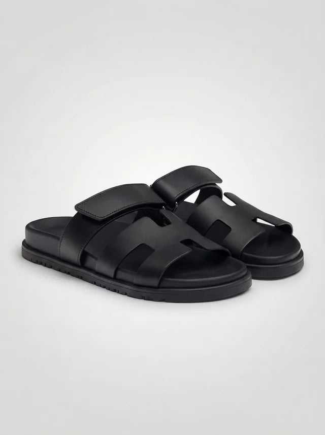 Sandales en Cuir Premium à Bride Élégante