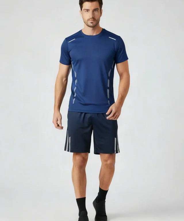 Ensemble sportif respirant homme 2 pièces polyvalent